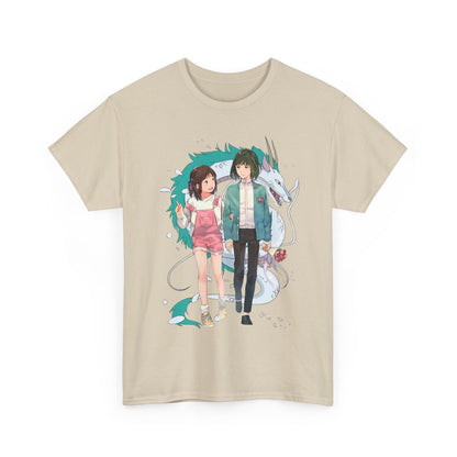 Spirited Away T-Shirt 100% Cotton Studio Ghibli Anime Graphic Tee