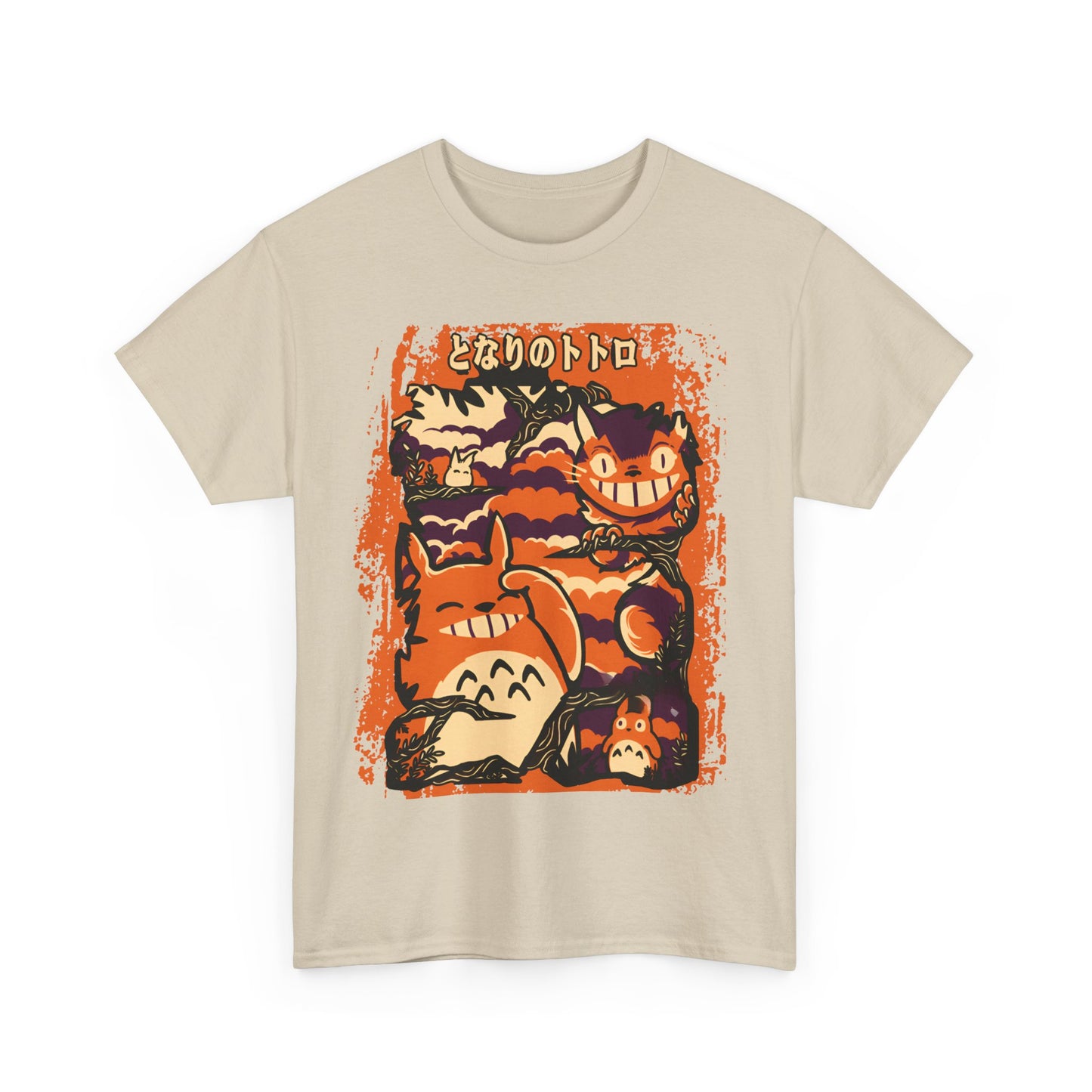 My Neighbor Totoro T-Shirt 100% Cotton | Studio Ghibli Fantasy Anime Tee