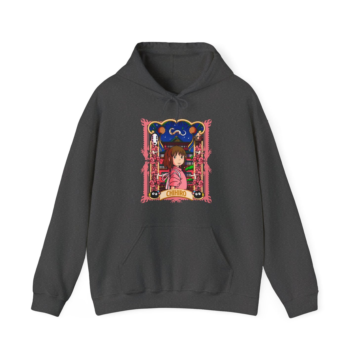 Spirited Away Chihiro Hoodie – 100% Cotton Studio Ghibli Hoodie for Anime and Ghibli Fans