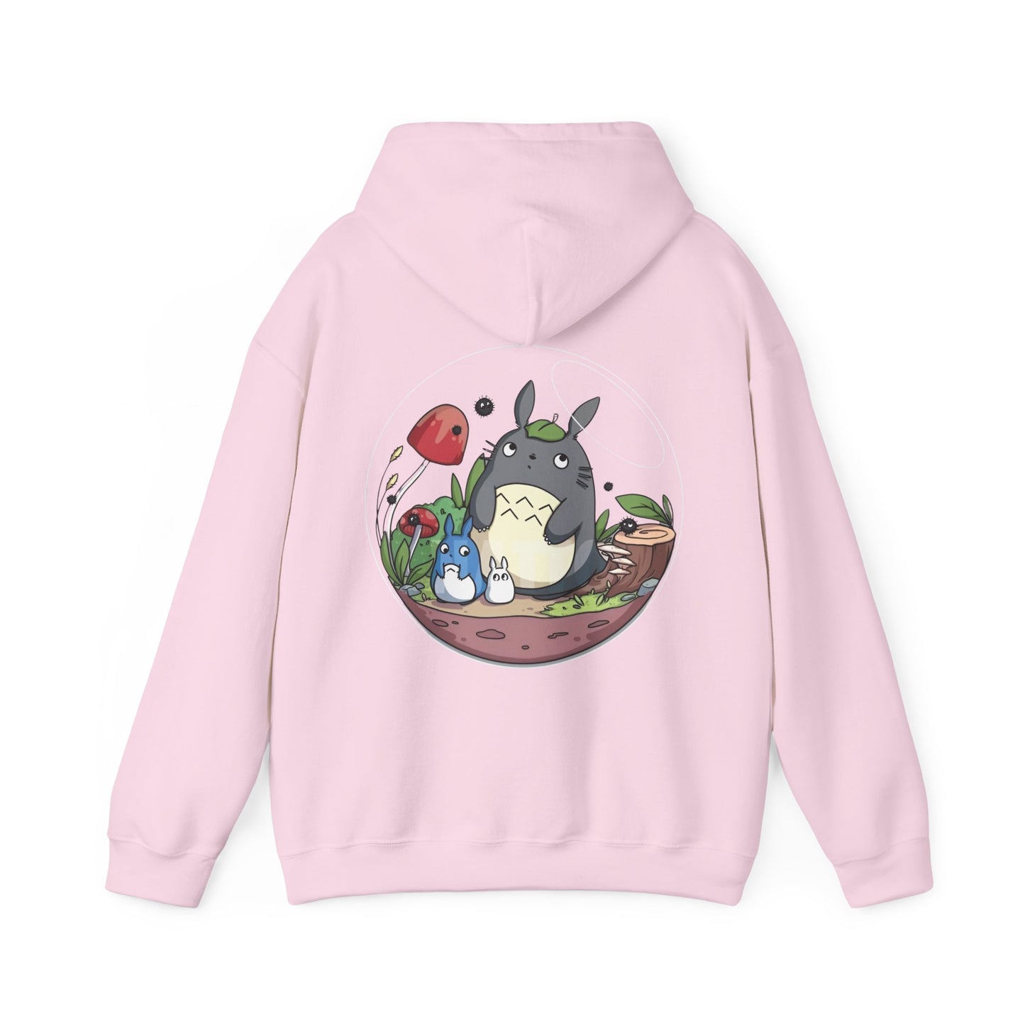 Totoro in a Bubble Hoodie | Studio Ghibli 100% Cotton Back Print Sweatshirt