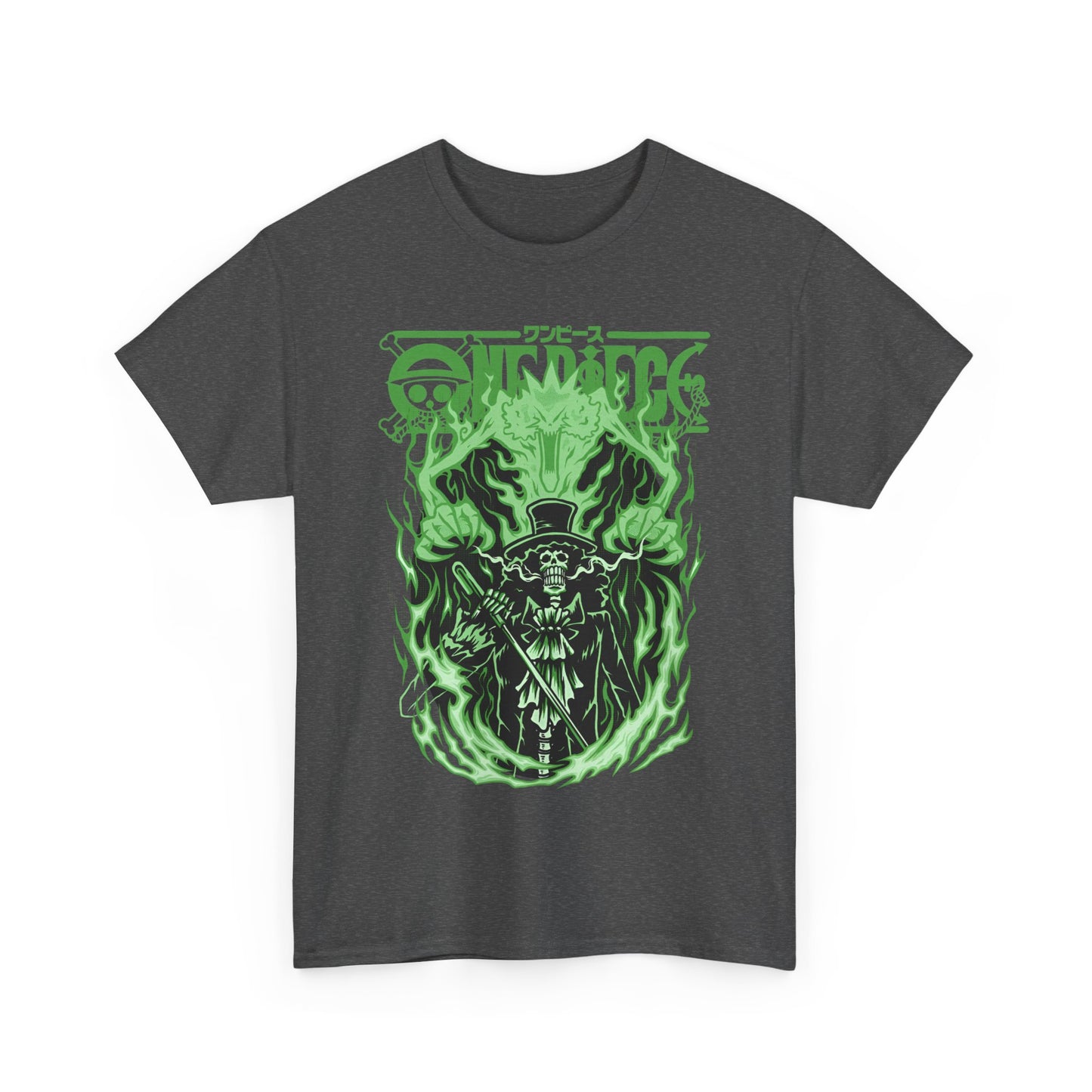 Brook One Piece T-Shirt – 100% Cotton Anime Tee for Soul King Fans