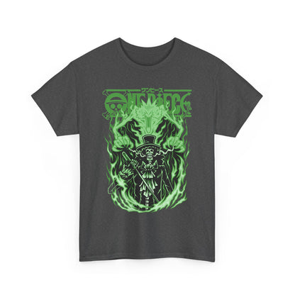 Brook One Piece T-Shirt – 100% Cotton Anime Tee for Soul King Fans