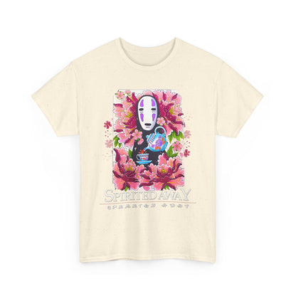 Spirited Away Tea Flowers T-Shirt | 100% Cotton Studio Ghibli Anime Tee