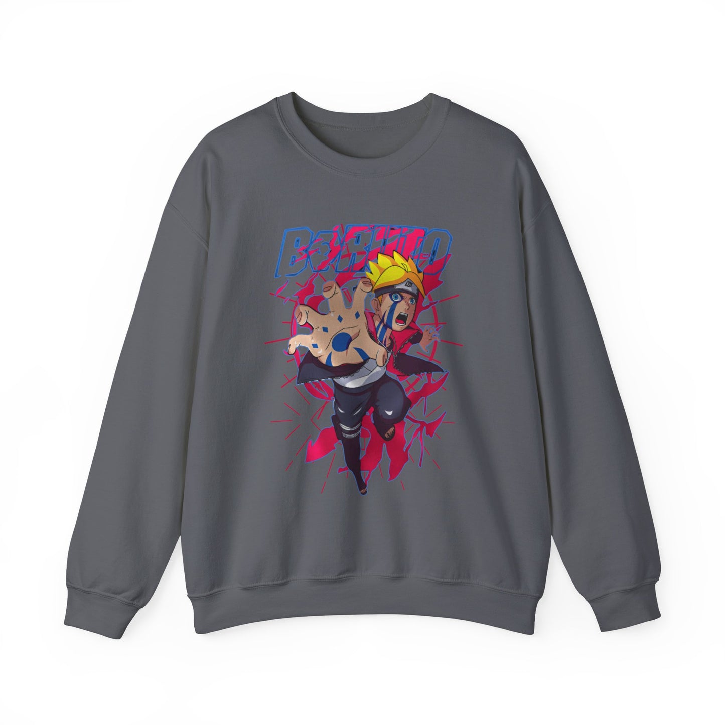 Boruto Naruto Next Generations Sweatshirt – 100% Cotton Anime Pullover for Boruto Fans