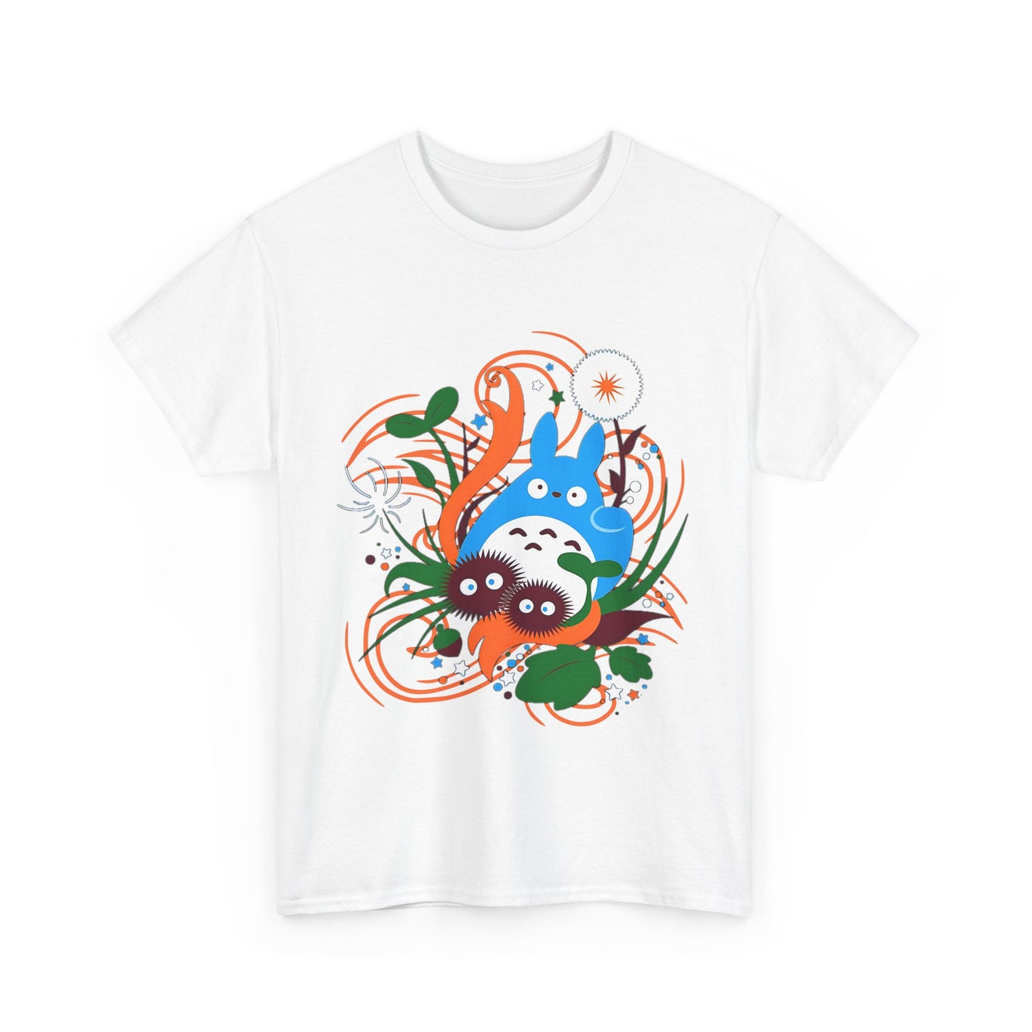 Totoro T-Shirt – 100% Cotton Studio Ghibli Tee for Anime Fans & Collectors