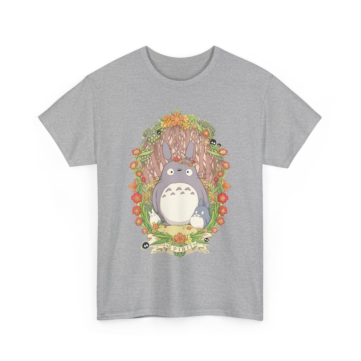 Totoro Soot Sprites T-Shirt – 100% Cotton Studio Ghibli Anime Tee