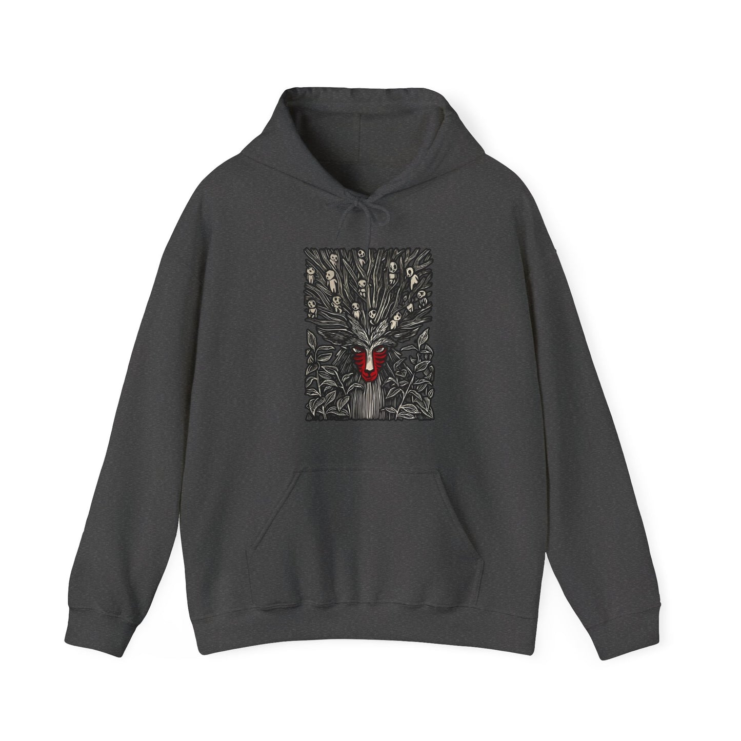 Forest Spirit Studio Ghibli Hoodie – 100% Cotton Cozy Anime Hoodie for Ghibli Fans