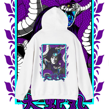Orochimaru Naruto Back Print Hoodie – Premium Cotton Anime Streetwear