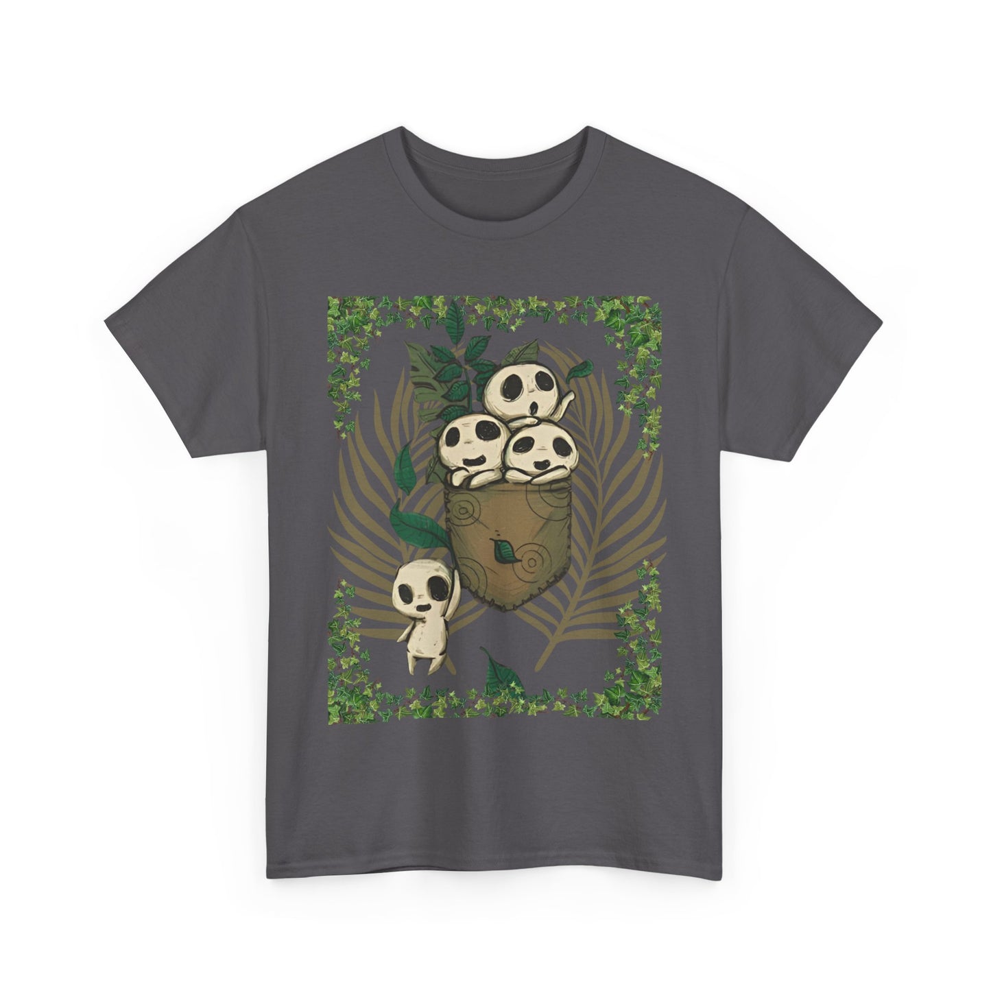 Kodama Ghibli T-Shirt 100% Cotton Studio Ghibli Anime Tee