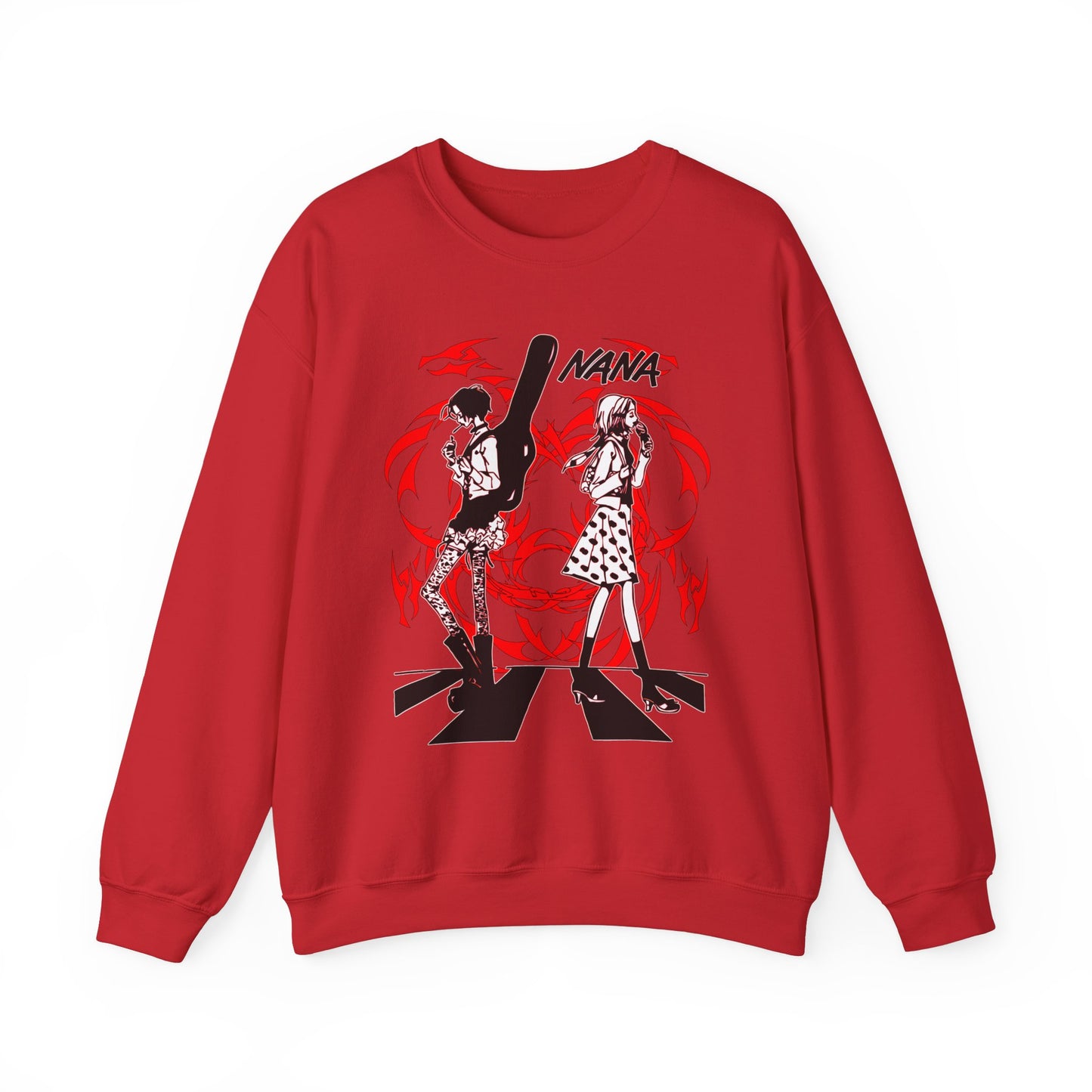 Nana Osaki Black Stones Sweatshirt – 100% Cotton | Stylish Anime Streetwear for NANA Fans