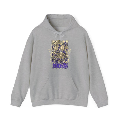 One Piece Ship Hoodie – 100% Cotton Anime Hoodie Featuring Going Merry & Thousand Sunny