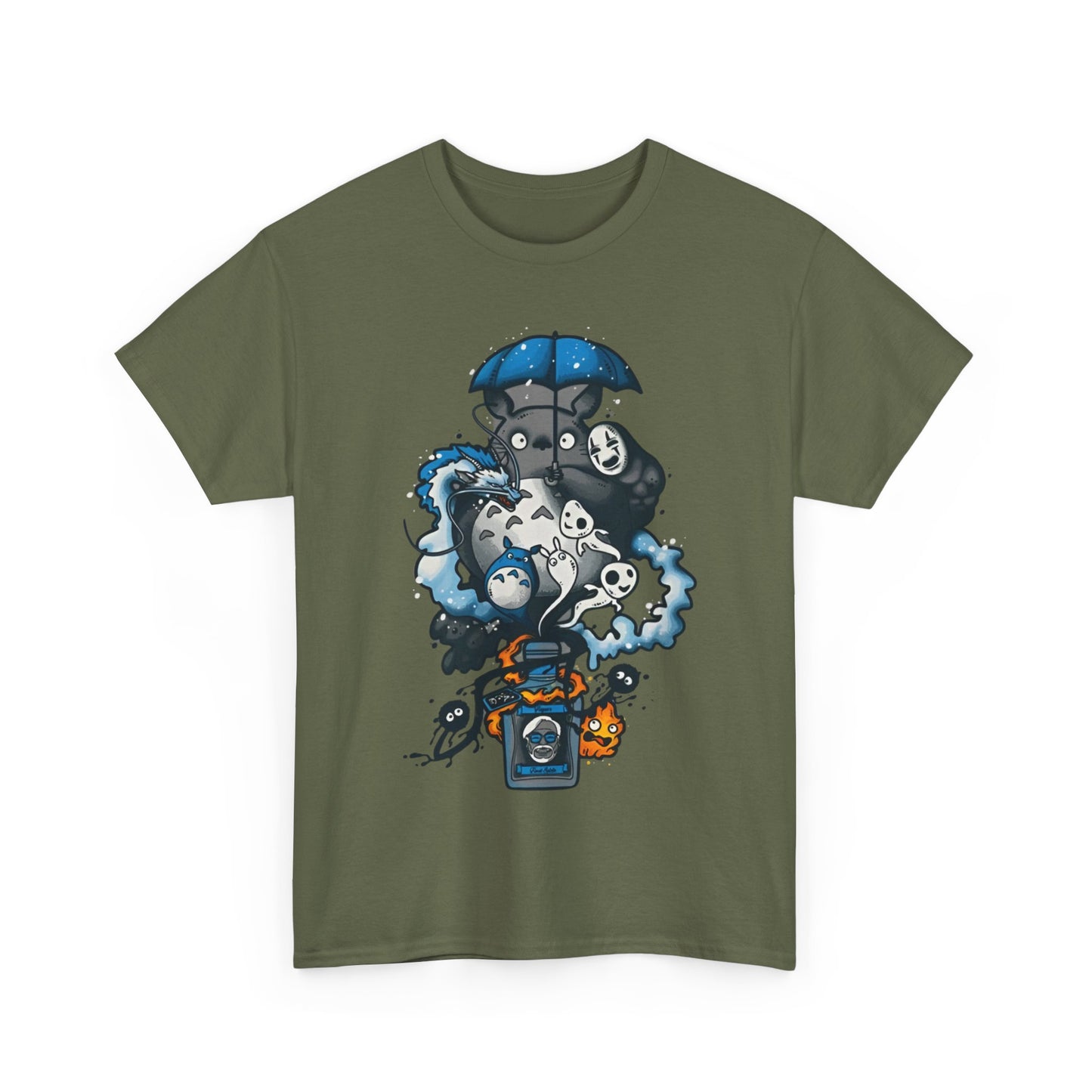 Totoro Magic Ghibli T-Shirt – 100% Cotton Studio Ghibli Tee