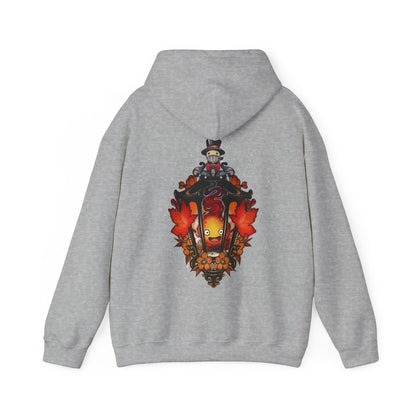 Calcifer Hoodie | Howl’s Moving Castle Back Print | 100% Cotton Studio Ghibli Sweatshirt