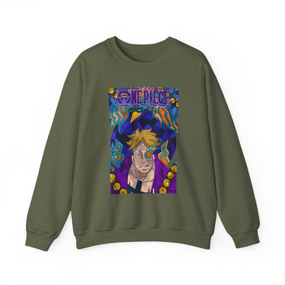 Marco the Phoenix One Piece Sweatshirt – 100% Cotton Anime Pullover for Fans
