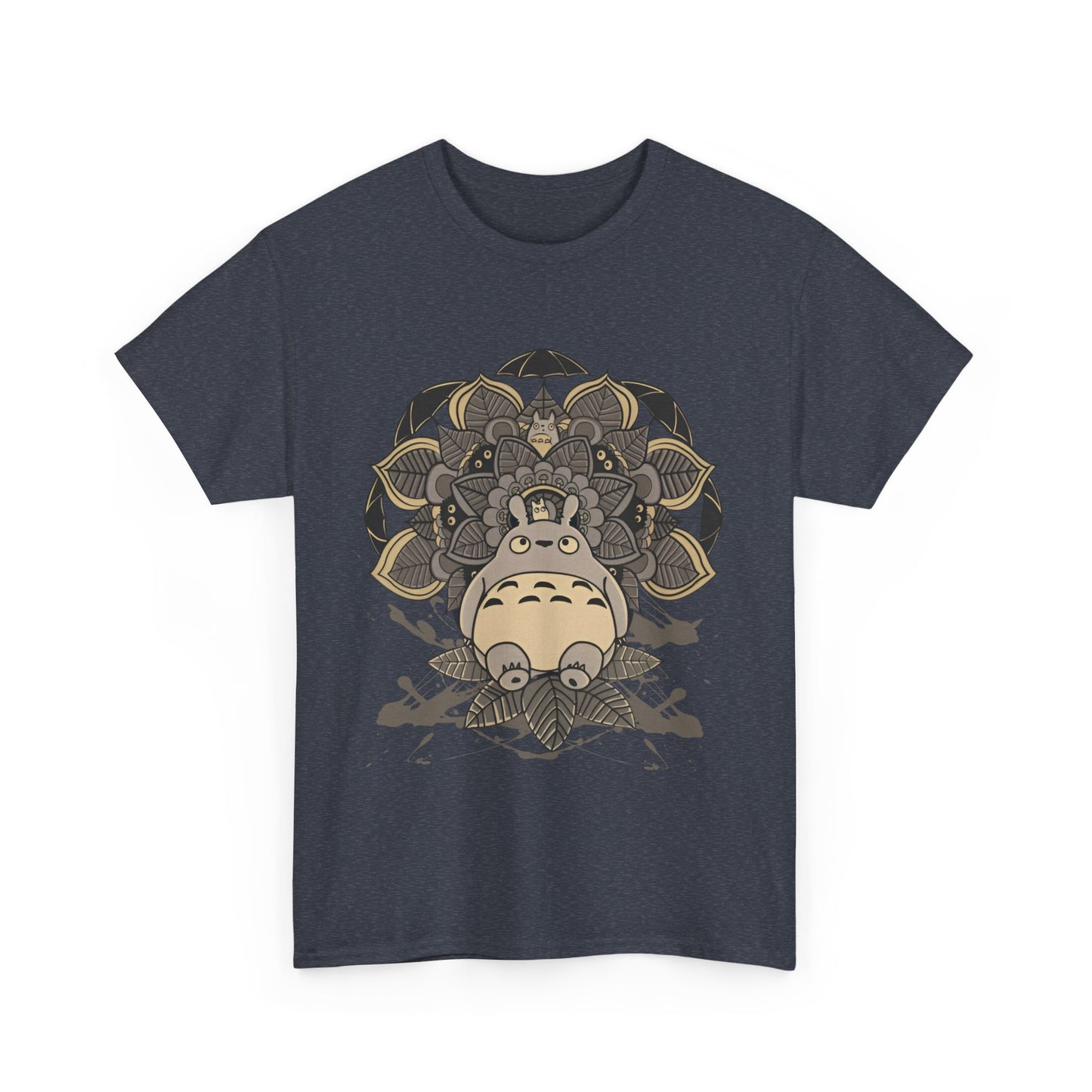 My Neighbor Totoro Art T-Shirt 100% Cotton Studio Ghibli Anime Tee