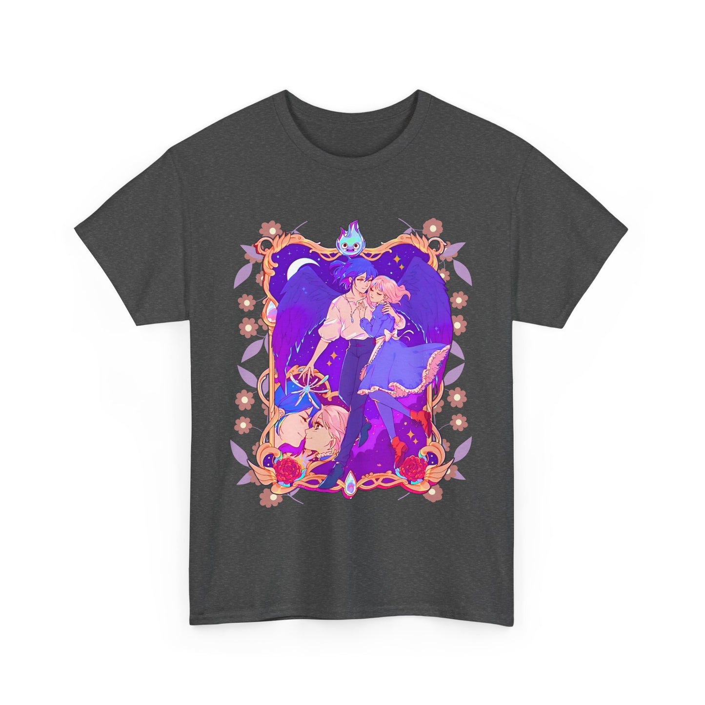 Howl’s Moving Castle Shirt – 100% Cotton Ghibli Anime T-Shirt