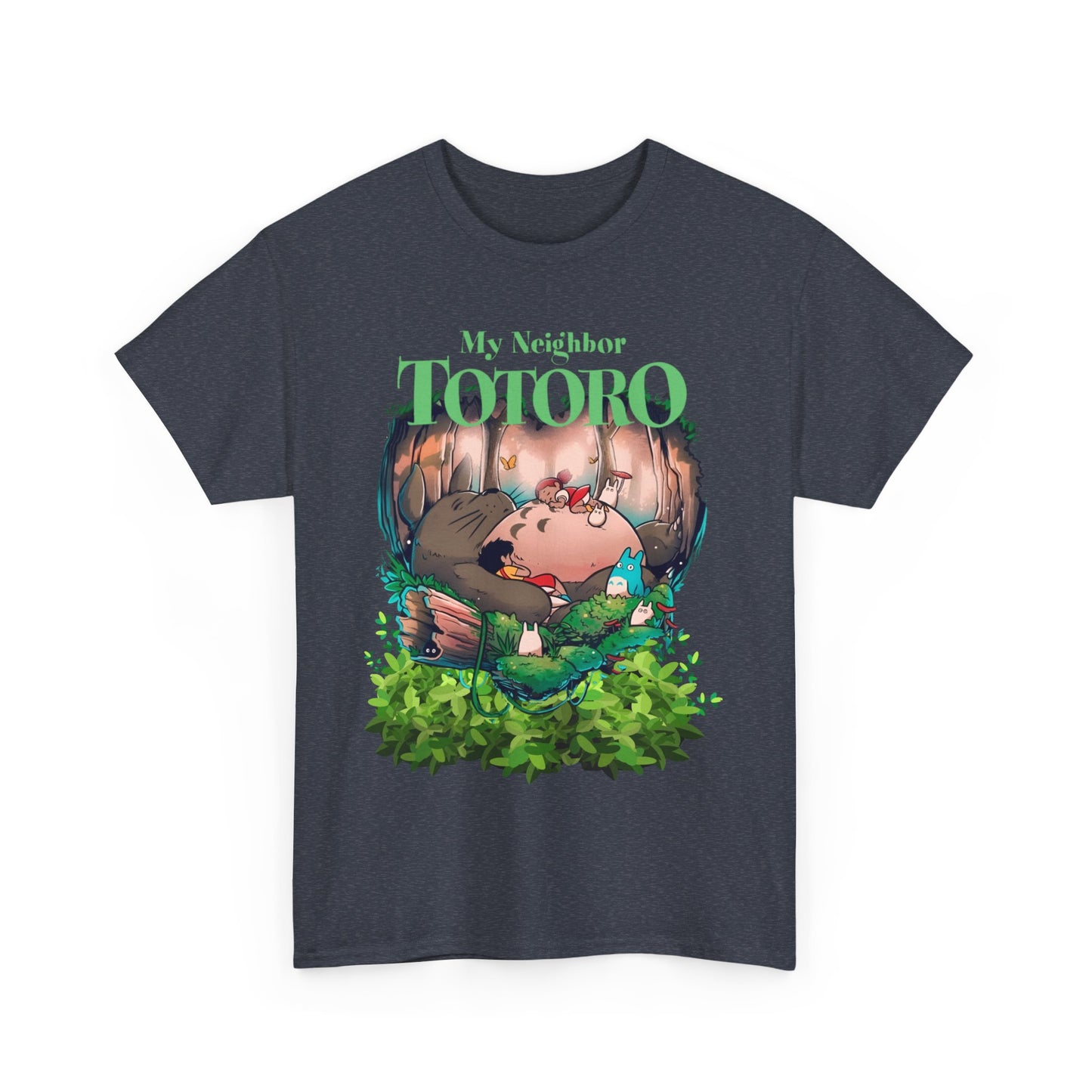 My Neighbor Totoro Dream T-Shirt – 100% Cotton Anime Graphic Tee for Studio Ghibli Fans