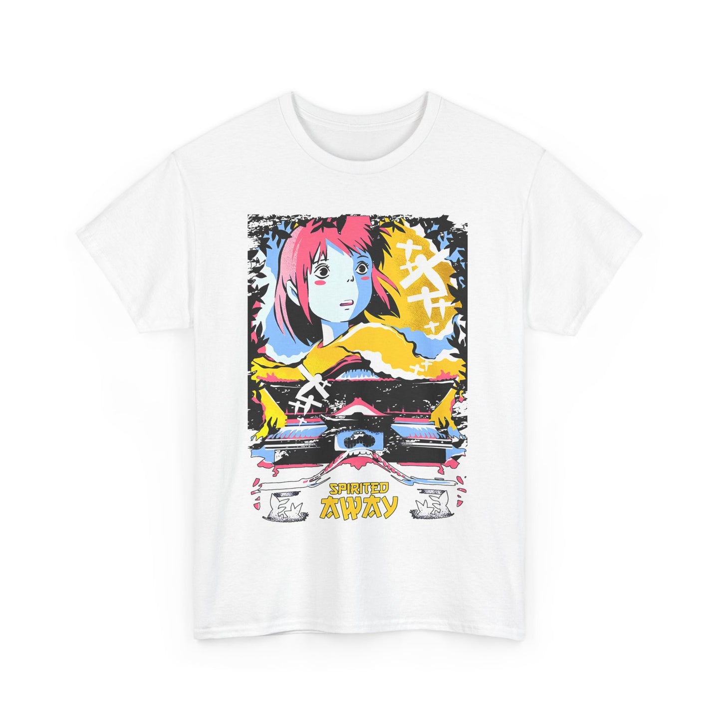 Spirited Away Japan Art T-Shirt | 100% Cotton Studio Ghibli Tee