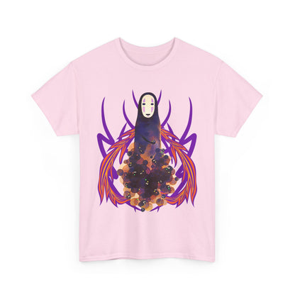 No Face T-Shirt – 100% Cotton Studio Ghibli Spirited Away Anime Tee