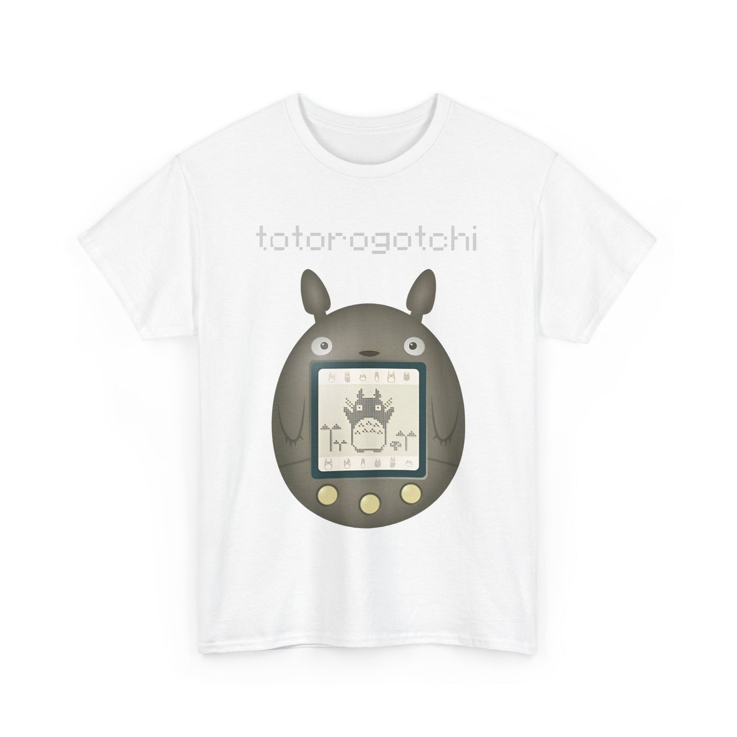 Totoro Tamagotchi T-Shirt | 100% Cotton Studio Ghibli Anime Tee