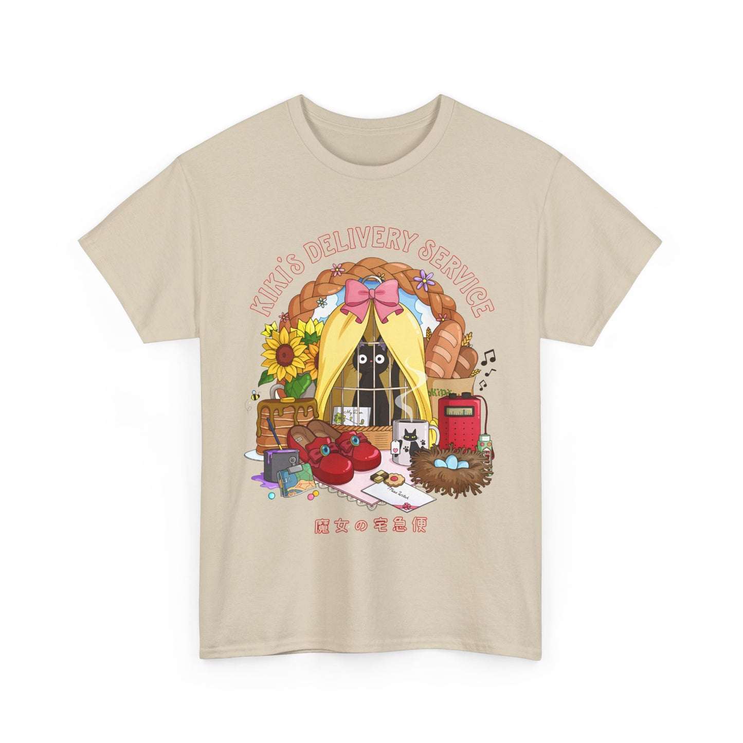 Kiki’s Delivery Service Breakfast T-Shirt | Studio Ghibli Anime Tee