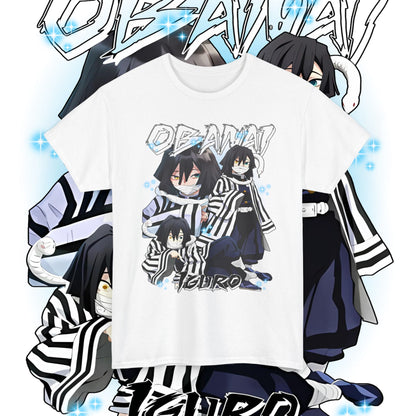 Iguro Obanai Hashira Cotton T-Shirt | Demon Slayer Anime Tee