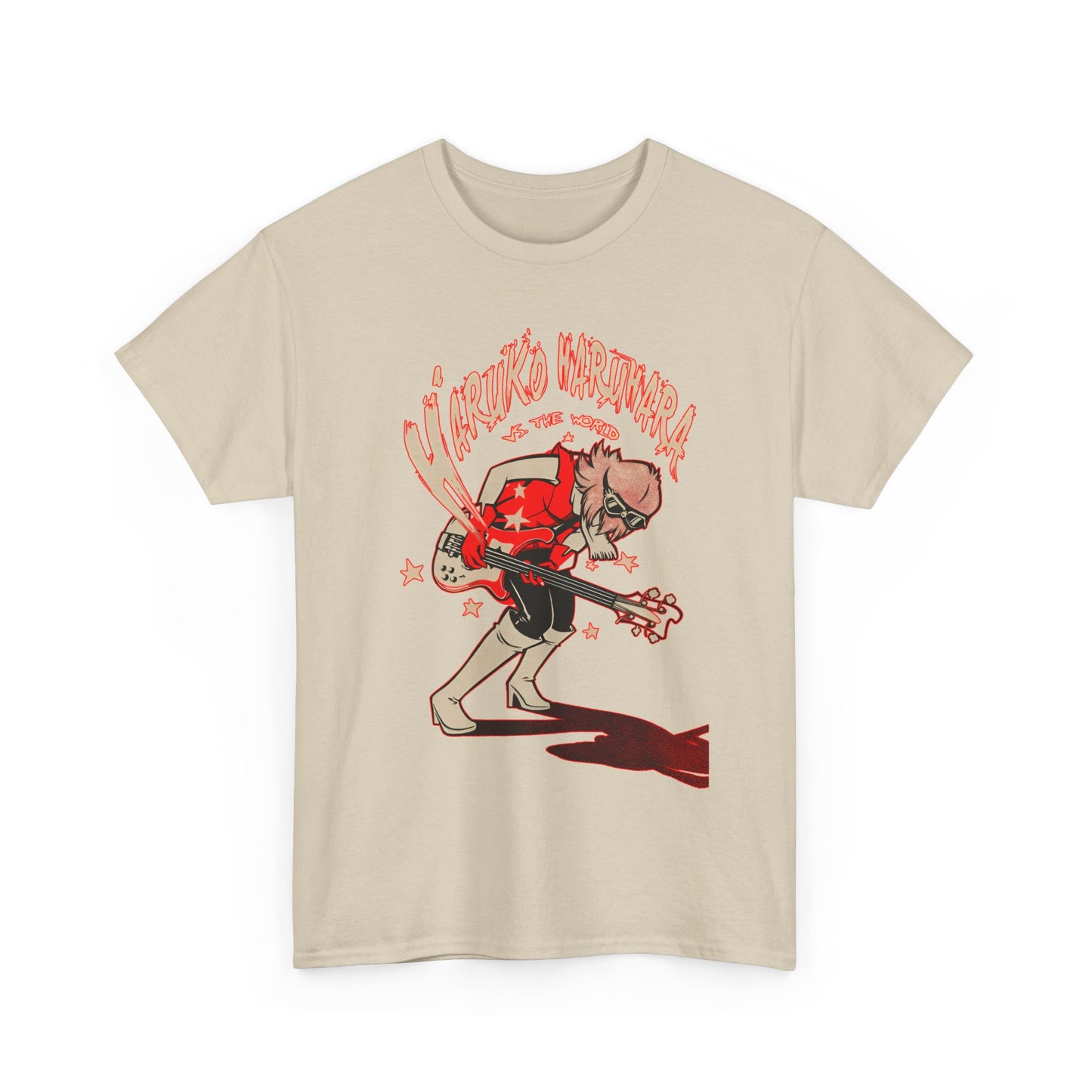 Haruko Haruhara FLCL T-Shirt – 100% Cotton Anime Tee Featuring the Iconic Space Rebel