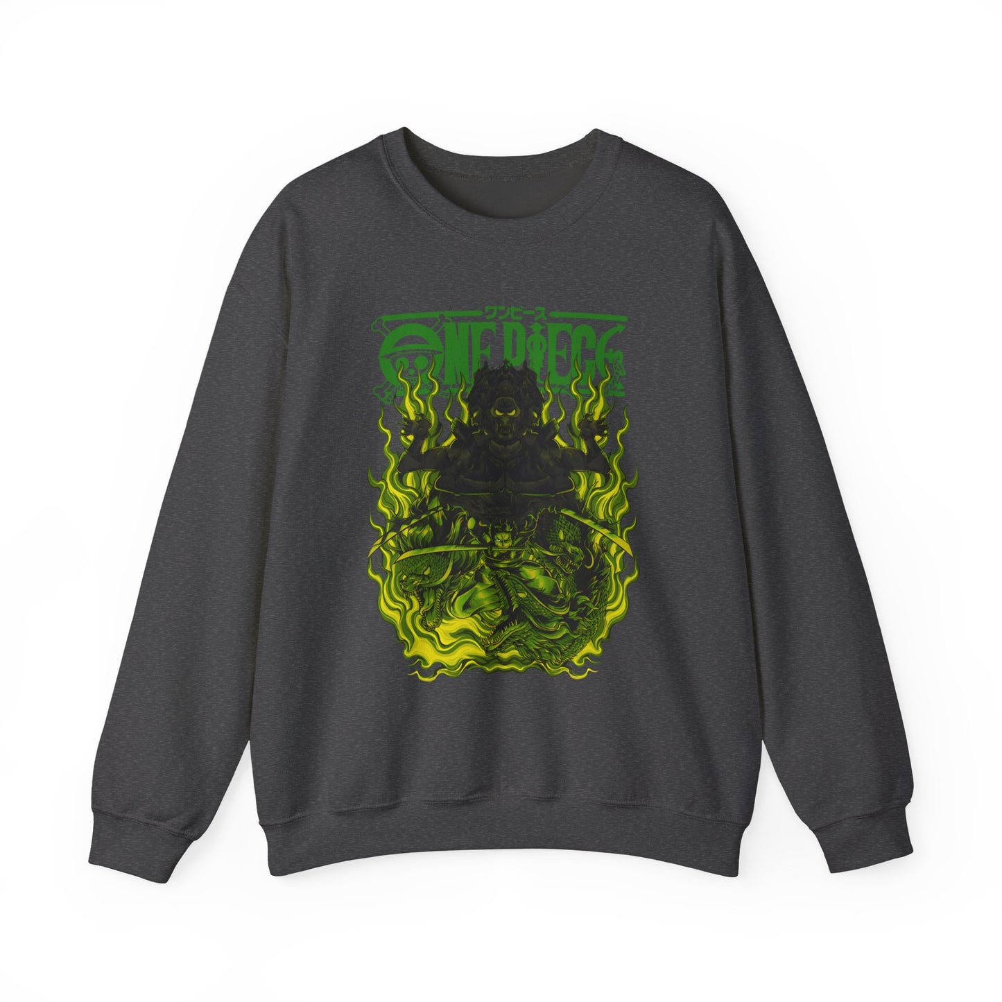 Roronoa Zoro One Piece Sweatshirt – 100% Cotton Anime Pullover for Swordsman Fans