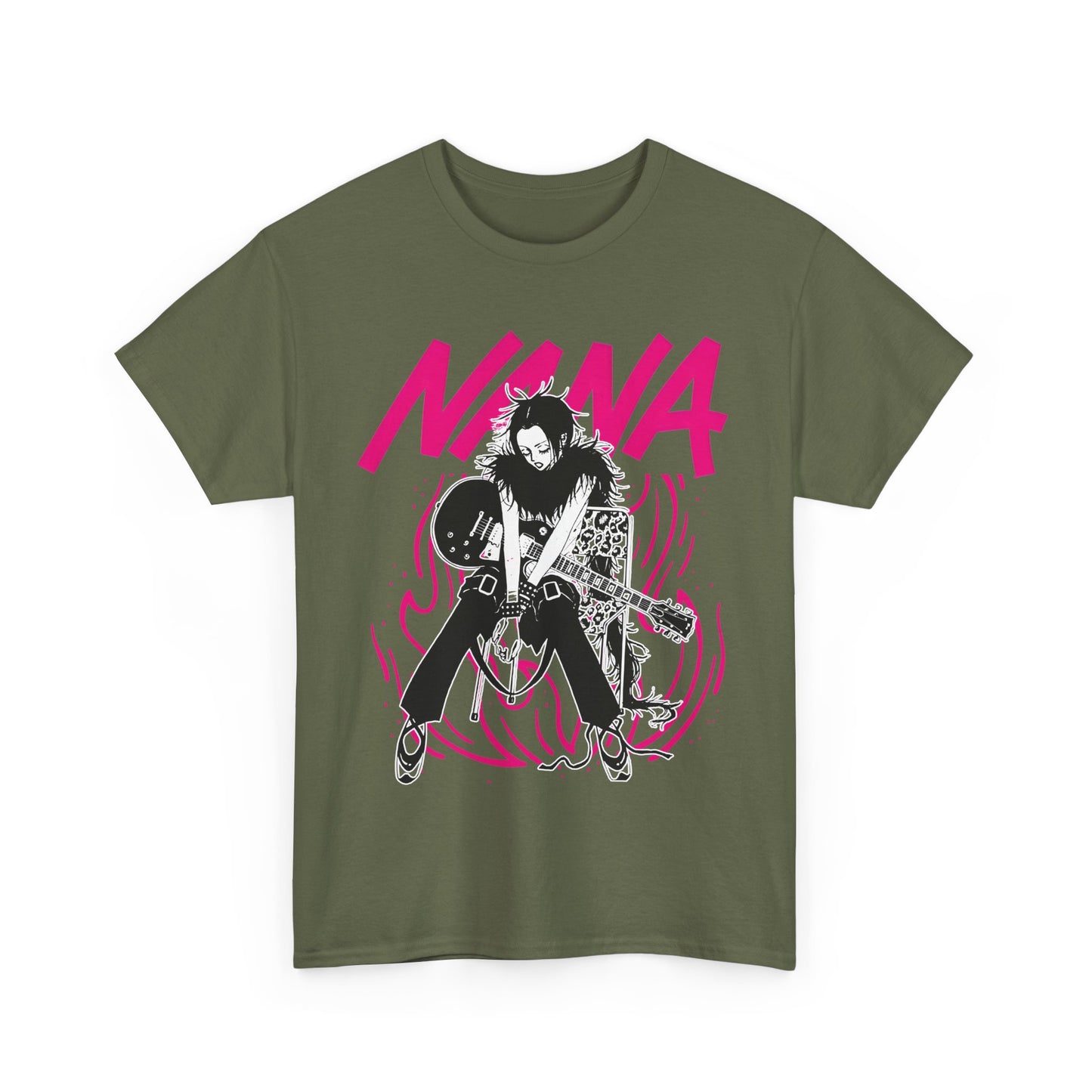 Nana Osaki Anime T-Shirt – 100% Cotton Punk Rock Style Tee for NANA Fans