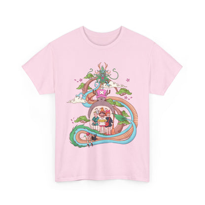 Spirited Away One Piece T-Shirt 100% Cotton | Studio Ghibli Anime Tee