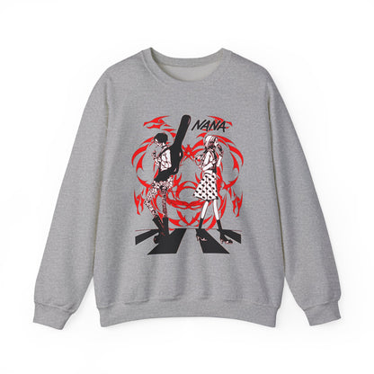 Nana Osaki Black Stones Sweatshirt – 100% Cotton | Stylish Anime Streetwear for NANA Fans
