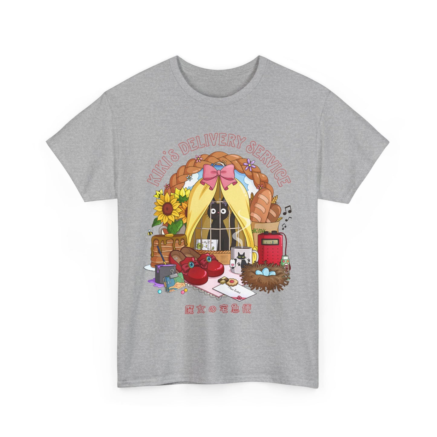 Kiki’s Delivery Service Breakfast T-Shirt | Studio Ghibli Anime Tee