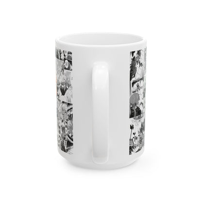Yuno Gasai Mug – Future Diary Anime Coffee Cup – 11oz & 15oz Ceramic Gift for Otaku & Yandere Fans