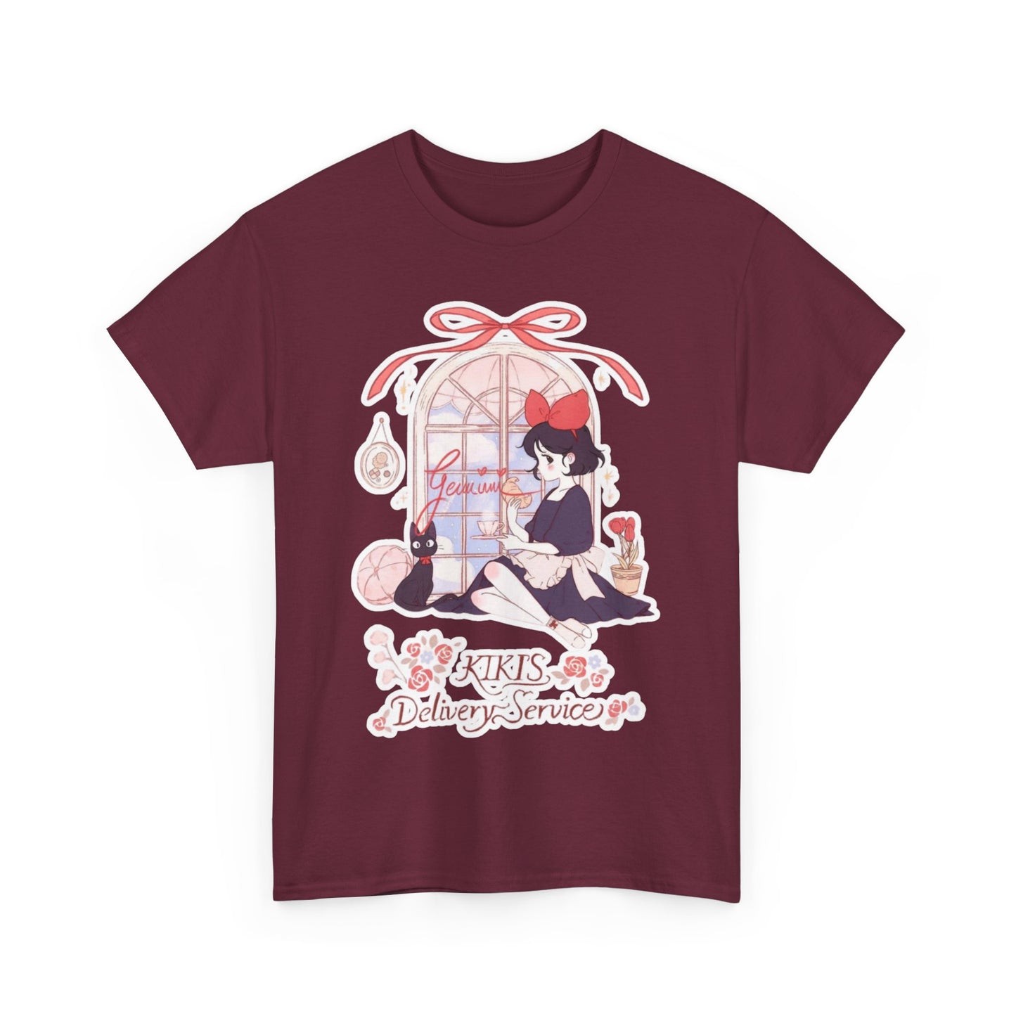 Kiki’s Delivery Service T-Shirt – 100% Cotton Ghibli Anime Tee