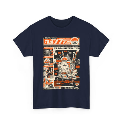 Howl Calcifer Ghibli T-Shirt 100% Cotton | Studio Ghibli Anime Graphic Tee