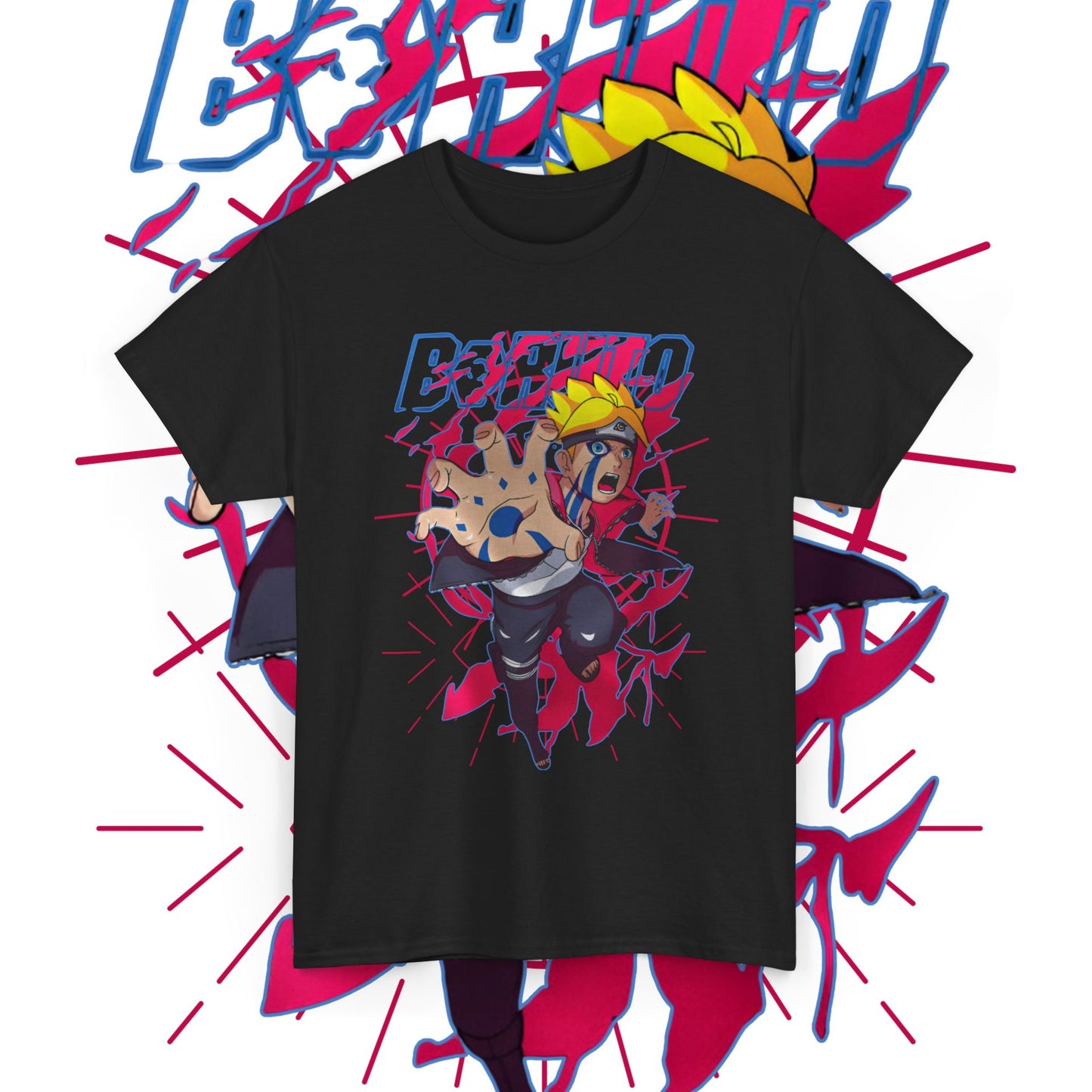 Boruto Hero Anime T-Shirt | 100% Cotton Ninja Streetwear Tee
