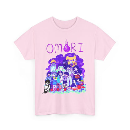OMORI T-Shirt – 100% Cotton Indie Game Shirt Featuring OMORI Characters and Art