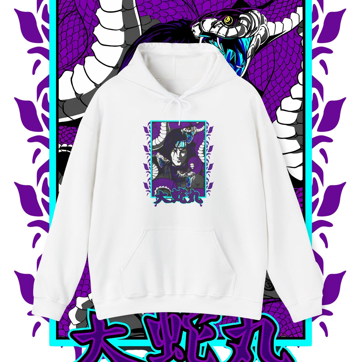 Orochimaru Naruto Hoodie | 100% Cotton Anime Streetwear