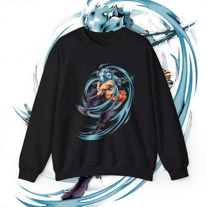 Inosuke Boar Sword Fury Sweatshirt | Demon Slayer | 100% Cotton Anime Sweater