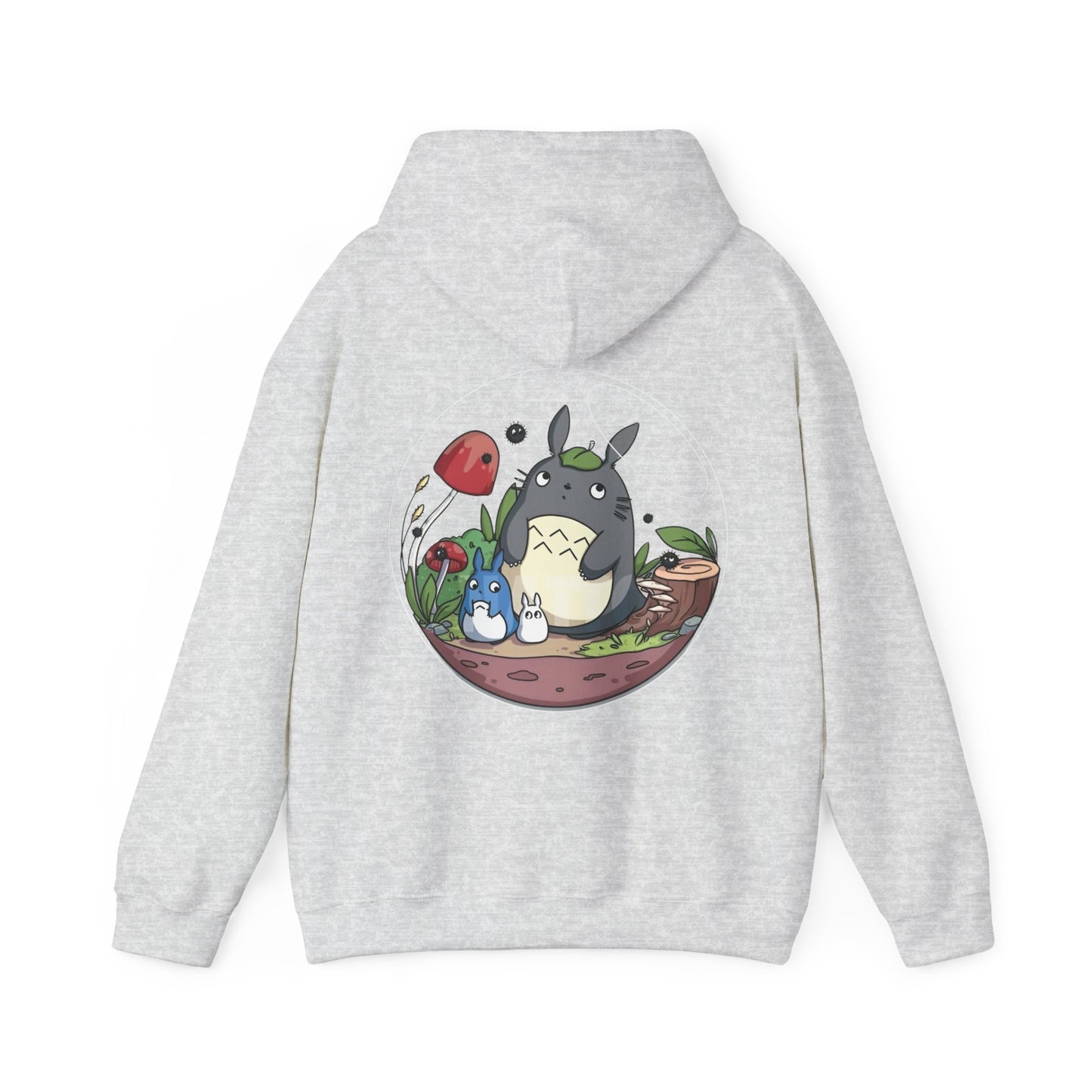 Totoro in a Bubble Hoodie | Studio Ghibli 100% Cotton Back Print Sweatshirt