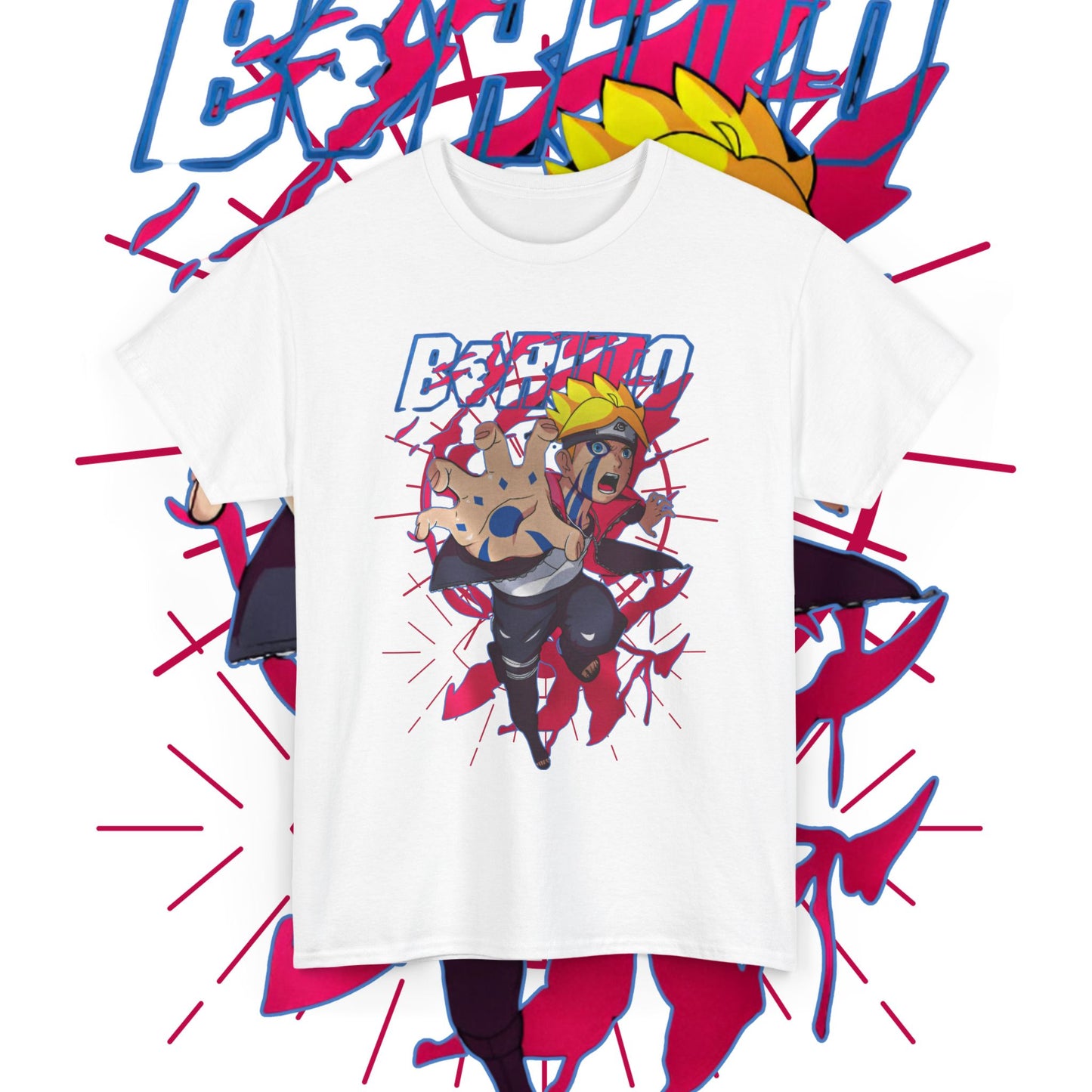 Boruto Hero Anime T-Shirt | 100% Cotton Ninja Streetwear Tee