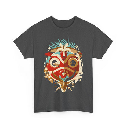 Princess Mononoke Art T-Shirt – 100% Cotton Studio Ghibli Tee
