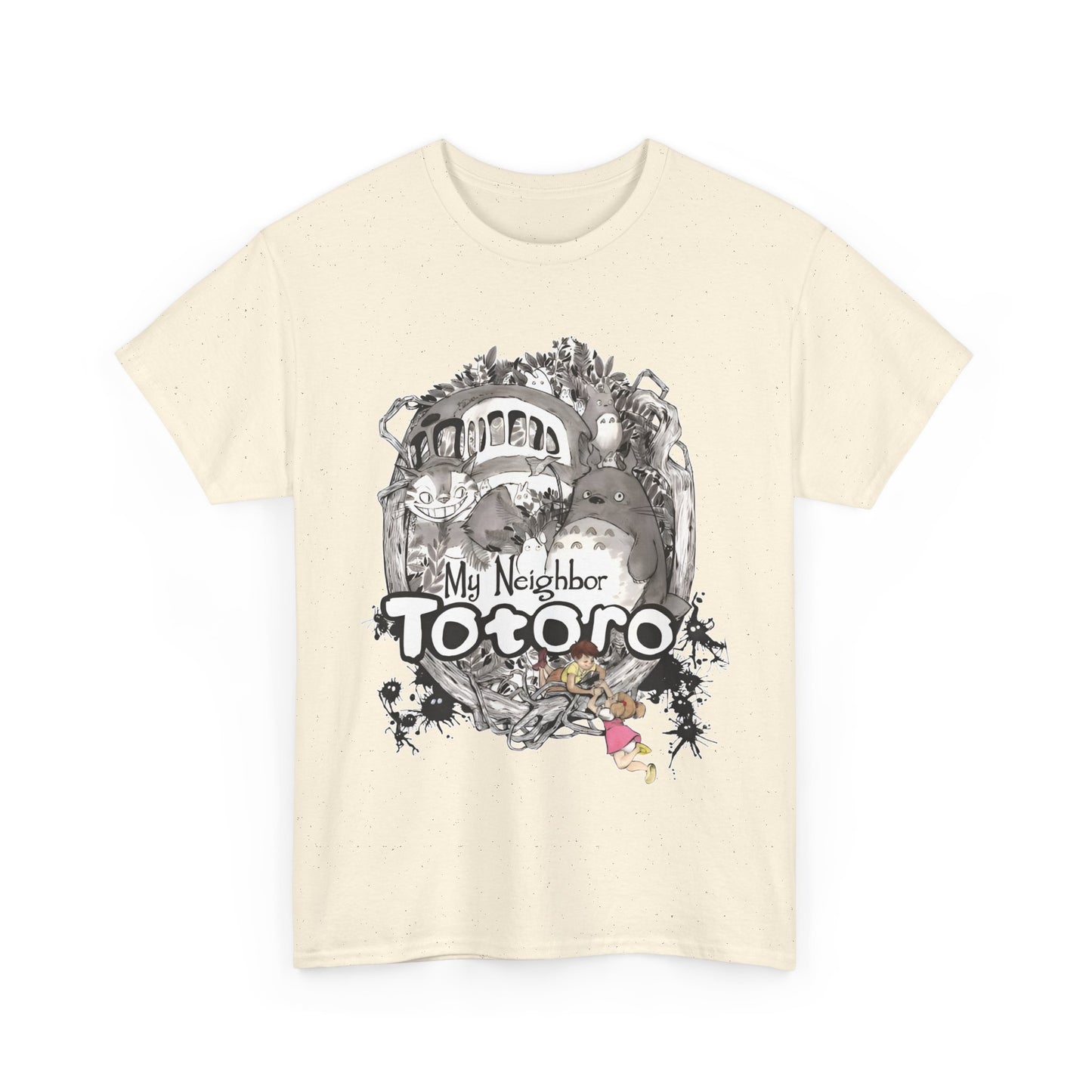 Totoro Anime Art T-Shirt | 100% Cotton Studio Ghibli Graphic Tee