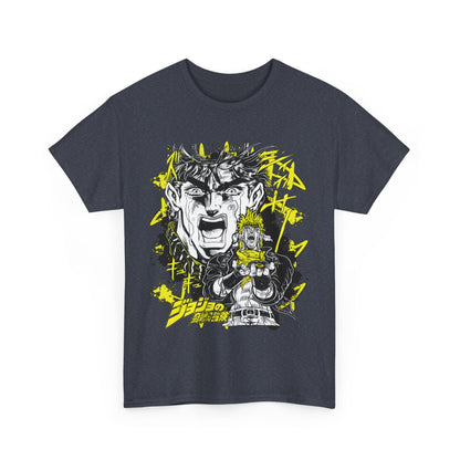 Joestar 100% Cotton T-Shirt – JoJo's Bizarre Adventure Anime Tee for True Fans