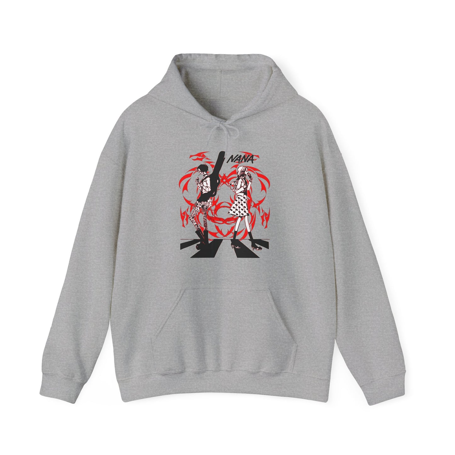 Nana Osaki Black Stones Hoodie – 100% Cotton | Punk Rock Anime Streetwear for Nana Fans