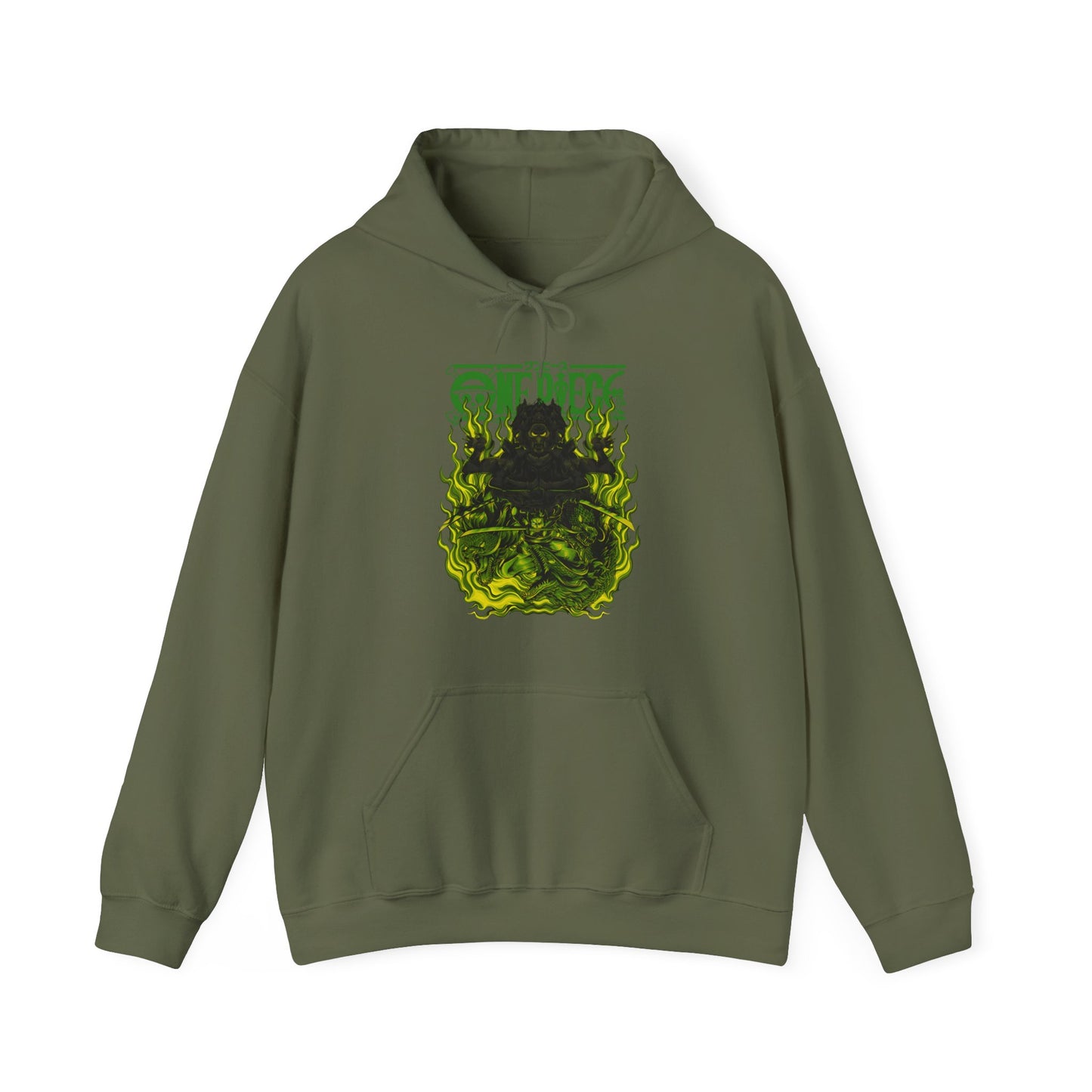 Roronoa Zoro One Piece Hoodie – 100% Cotton Anime Hoodie for Swordsman Fans