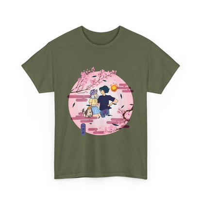 Howl’s Moving Castle T-Shirt 100% Cotton | Studio Ghibli Anime Tee