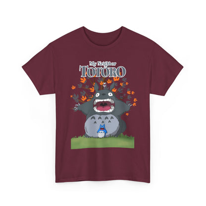 My Neighbor Totoro Scream T-Shirt 100% Cotton Studio Ghibli Tee