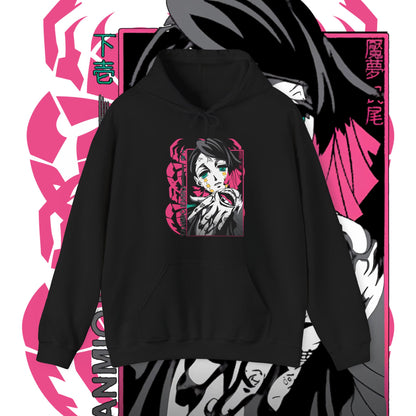 Enmu Demon Slayer Cotton Hoodie | Anime Villain Art Design