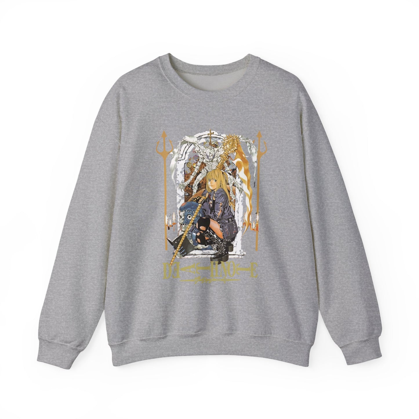 Misa Amane Death Note Sweatshirt – 100% Cotton Anime Pullover for Gothic & Otaku Style